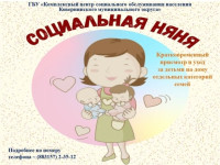 Услуга "Социальная няня"